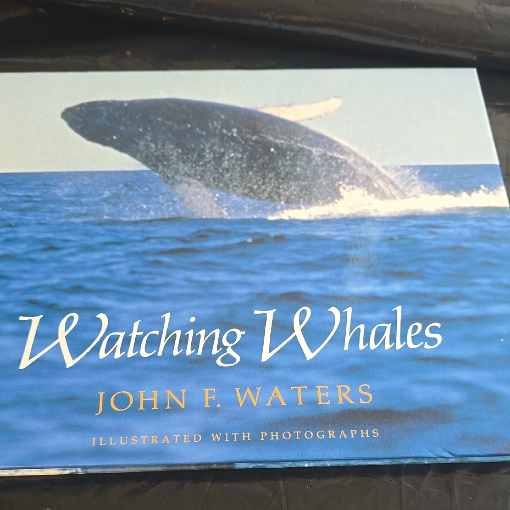 Watching Whales by John F. Waters - Illustrated Photography Book